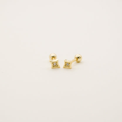 Kite Vermeil Stud