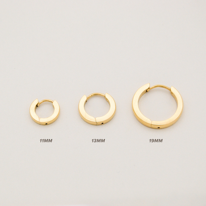 Midi Huggie Hoops